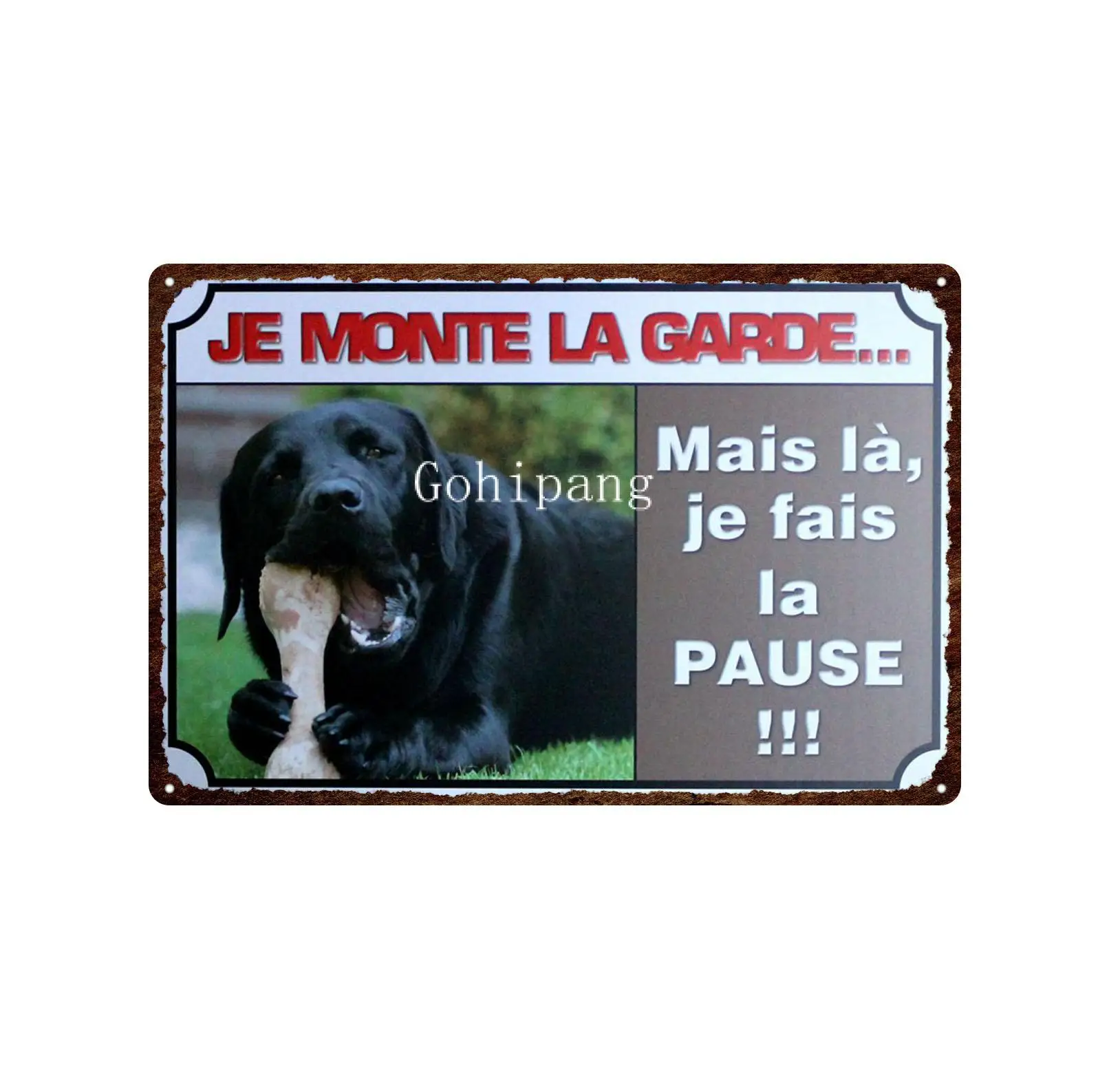 Новинка милые домашние собаки металлические вывески для домашнего декора