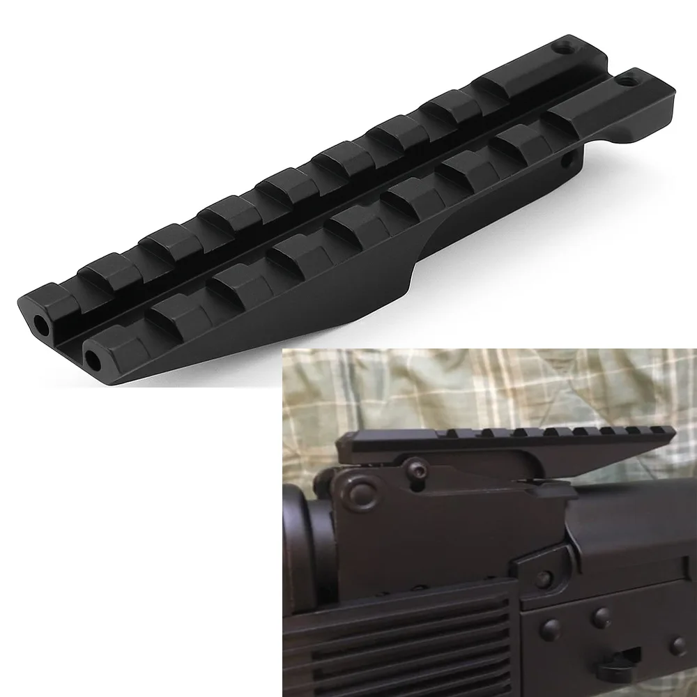 Тактическое рельсовое крепление 20 мм для серии AK Пикатинни ружье 47 74 Красная