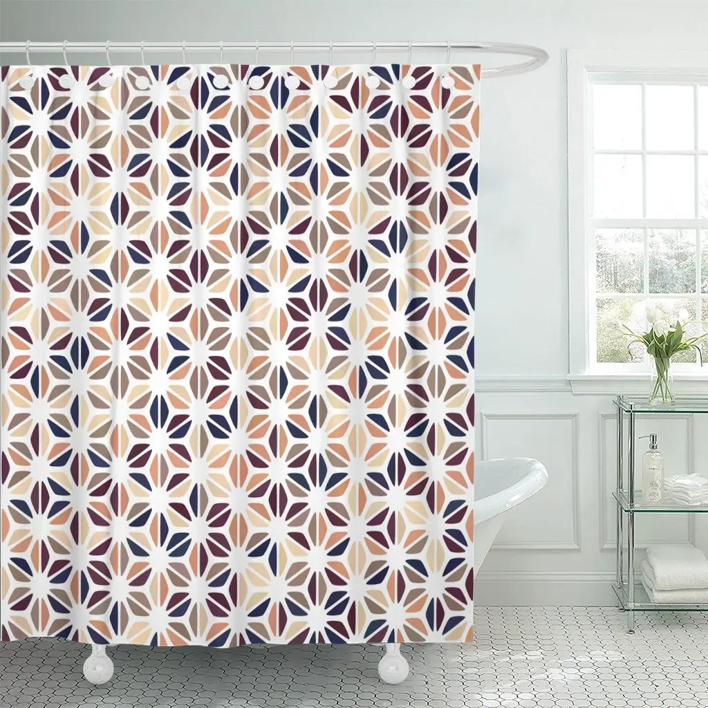 Бежевого и коричневого цвета розового сливы Темно синие градиент пятно Ванная