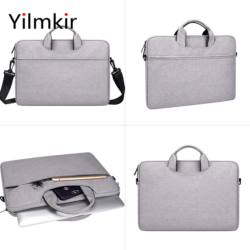 Деловая сумка унисекс для ноутбука Xiaomi Lenovo Apple Macbook Pro Air Повседневная дорожная