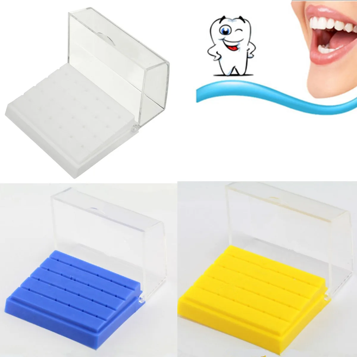 

Пластиковый держатель для стоматологических буров с 24 отверстиями, карбидные Буры для дезинфекции, блочные сверла, чехол, коробка для стома...