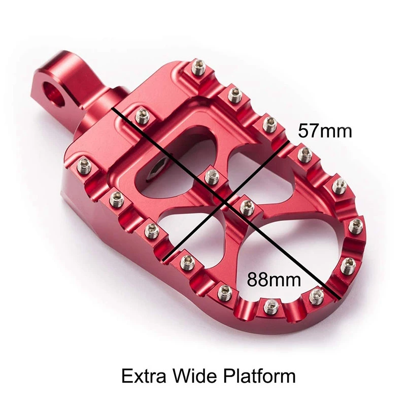 

Cnc Wide Foot Nail 360 degree Rotating for Motorcycle Modified Screw Non-Slip Pedal Cnc Aluminum Alloy Pedal
