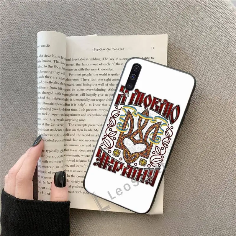 

Ukraine Flag Phone Case For Samsung A40 A50 A51 A71 A20E A20S S8 S9 S10 S20 Plus note 20 ultra 4G 5G