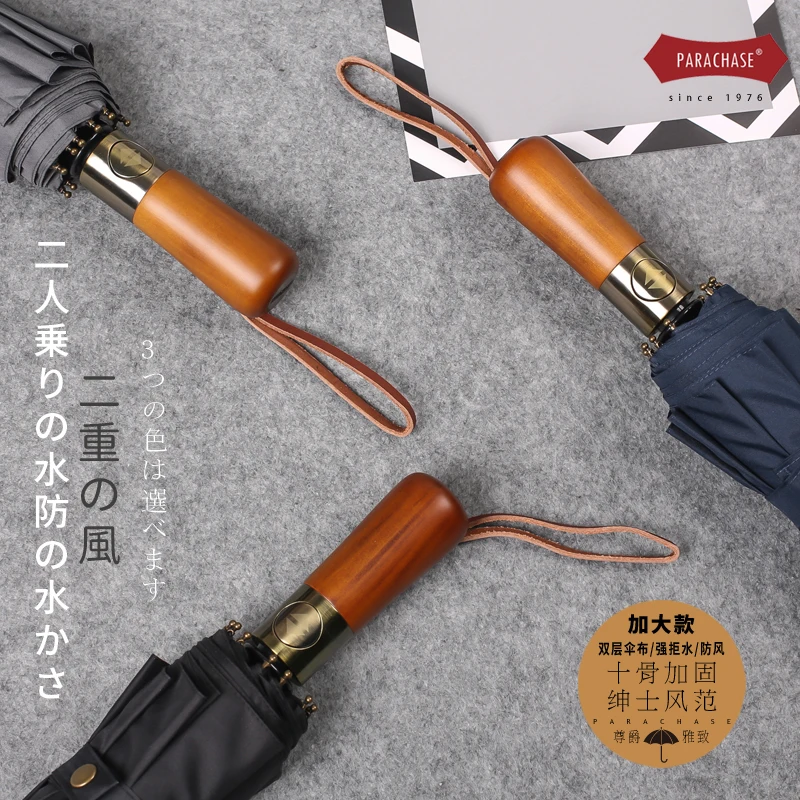 Offerte Ultralight Uomini Di Lusso Ombrello Portatile Da Viaggio Di Lusso Antivento Automatico Ombrello Pioggia Donne Paraguas Mujer Ambrella BW50YS