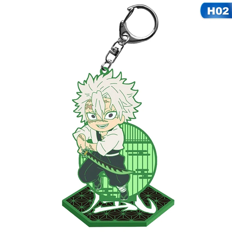 Брелок для ключей акриловый аниме экшн фигурки ианиме рассекающий демонов 6