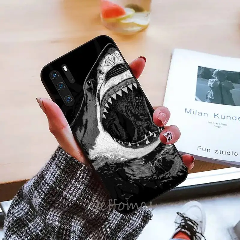 

Jaws Movie Poster Phone Case Funda For Huawei P9 P10 P20 P30 Lite 2016 2017 2019 plus pro P smart