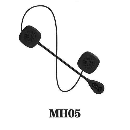 MH05-Headset VR робот Мото Bluetooth гарнитура для шлема беспроводной мотоцикл Handsfree Наушники с голосовым управлением для gps музыка мотоцикл езда - Цвет: MH05-Headset
