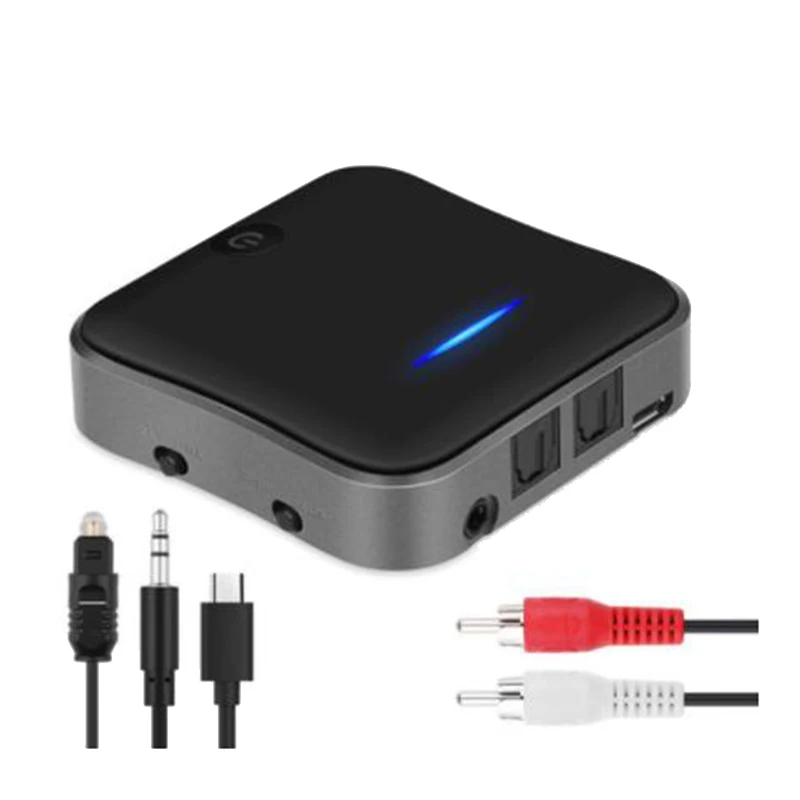 

Bluetooth 5,0 передатчик приемник APTX HD LL Bt аудио музыка беспроводной USB адаптер 3,5 мм 3,5 AUX разъем/SPDIF/RCA для ТВ ПК