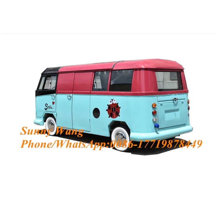 Тележка для продажи еды трейлер перевозки 4 32 м тележки мороженого кофе хот догов