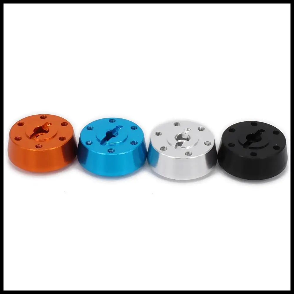 RCAWD 2 шт. Алюминиевый адаптер с шестигранной головкой на переднее колесо для 1/10 Axial