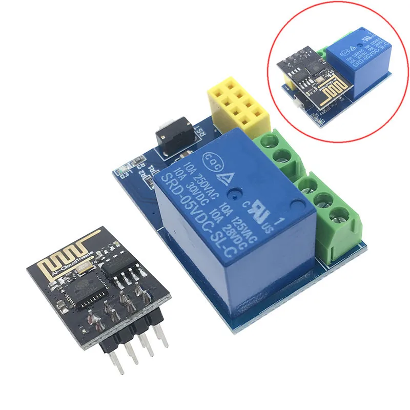 Релейный модуль ESP8266 ESP-01S 5V WiFi умный дом дистанционный переключатель для Arduino Phone