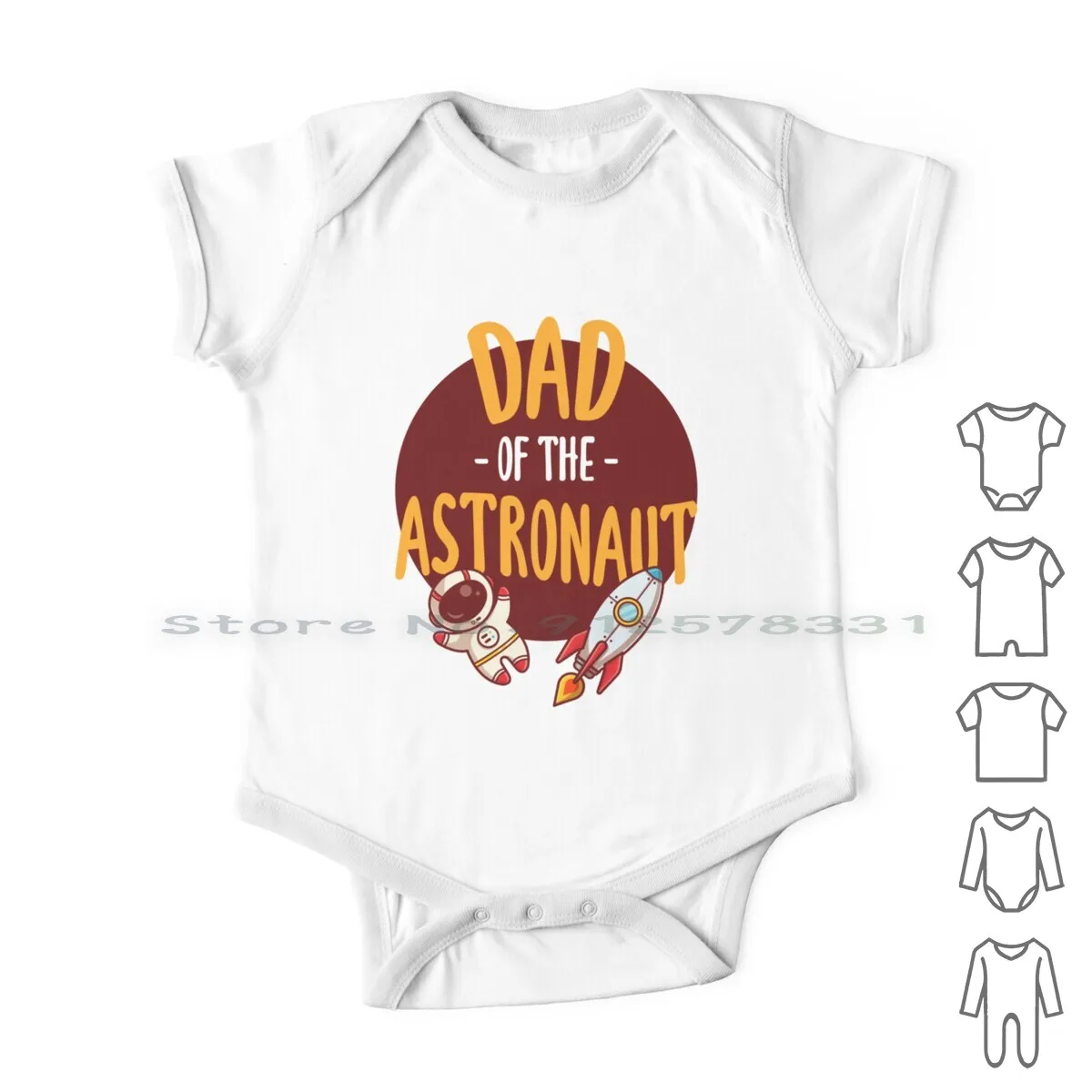 

Папа астронавта, День отца 2021, идеи для подарка, Одежда для новорожденных, комбинезоны, хлопковые комбинезоны, космос, наука, Вселенная, луна