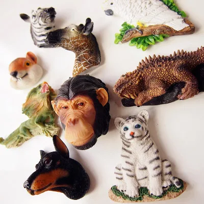 Магнит на холодильник в виде животных orangutans для детей раннего развития