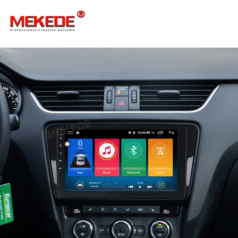 MEKEDE автомобильный DVD мультимедийный плеер для Skoda Octavia A7 III/3 2014 2din Android 9 0 радио авто