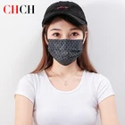 CHCH высокомодная 3-слойная одноразовая черная маска для лица для взрослых для защиты от вирусов 200 шт. в упаковке