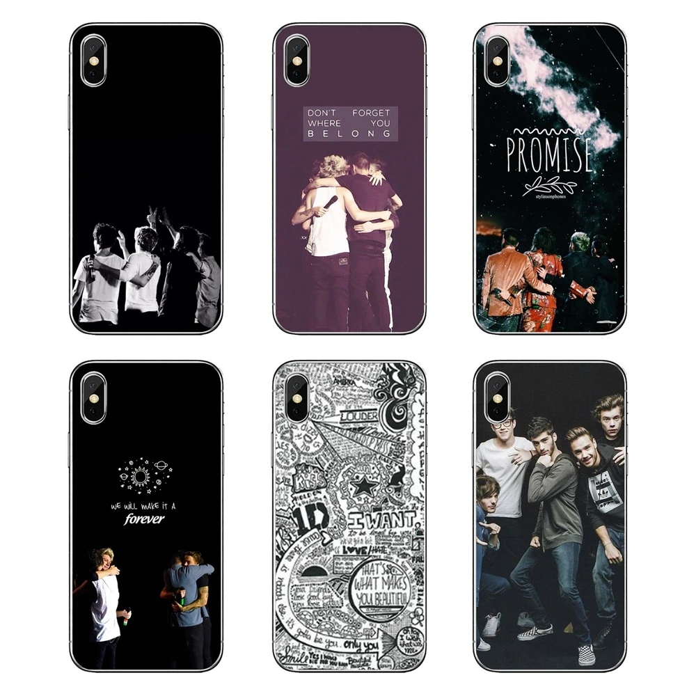 ONE DIRECTION 1D Niall Horan Harry Styles Луи мобильный телефон чехол для Motorola Moto X4 E4 E5 G5 G5S G6 Z Z3 G3 C | Отзывы и видеообзор