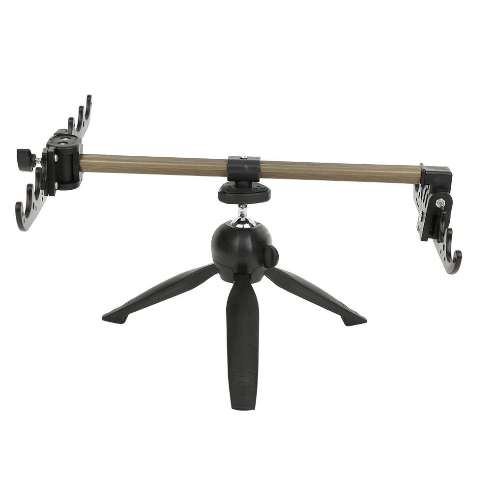 

Outdoor Telescopic Ice Fishing Rod Stand Holder Foldable Tripod Stand Sea Fishing Pole Rod Bracket Fishing Accessories