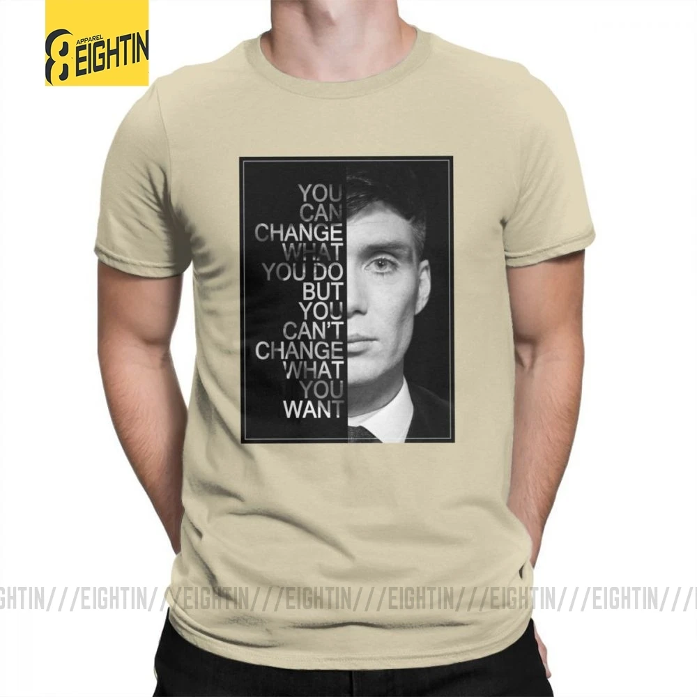 Peaky Blinders мужские футболки с круглым воротником, футболки для отдыха, высокое качество, короткий рукав, хлопок, футболки размера плюс, Популярные - Цвет: Хаки