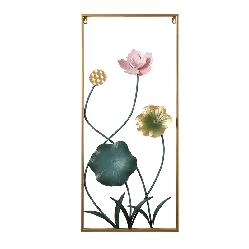 Настенная 3D картина металлическая гостиная настенное искусство рамка украшение