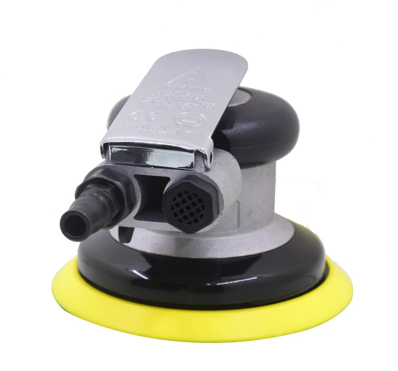 Pneumatic Air Palm Random Orbital Sander Polisher 5 Inch Circle Round Pad OSN-50HE VE 125mm Polishing Finishing DIY | Инструменты