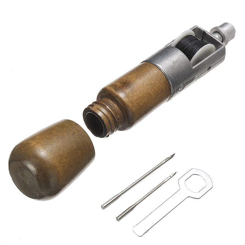 1 Набор замков для шитья шило набор ниток иглы кожаной ткани DIY инструмент ремонта