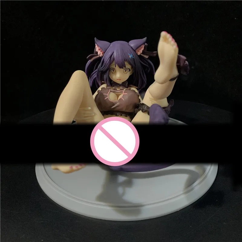 

Аниме лотнг DNine Lives сексуальная девушка ПВХ экшн-фигурка Коллекционная модель кукла игрушка 15 см