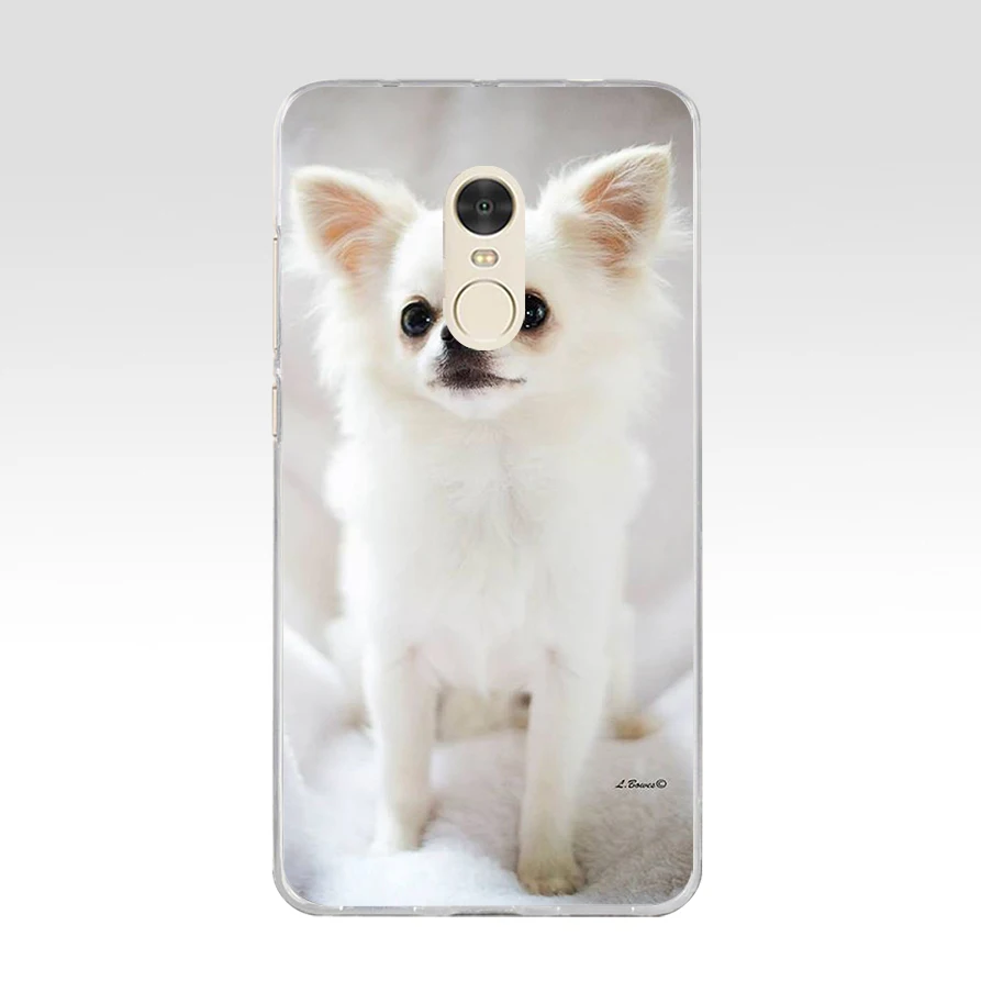 Мягкий Силиконовый ТПУ чехол 008FG для телефона чихуахуа собаки щенка xiaomi redmi 7 7a note