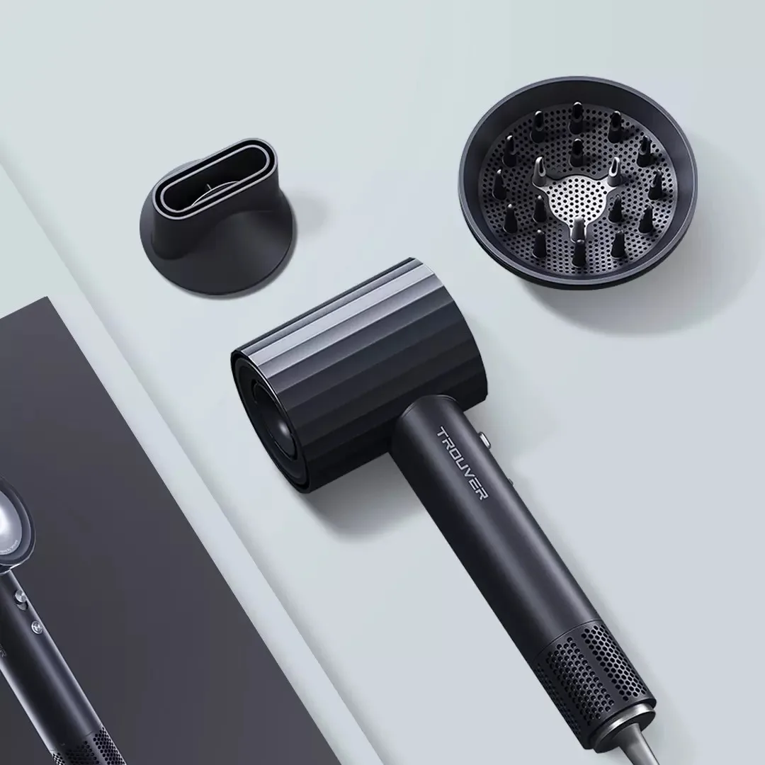 

TUOUVER High-speed Electric Blowing Hair Dryer Supersonic Salon Blow Drier Hot/Cold Air Wind Anion Constant Temperature For Hair