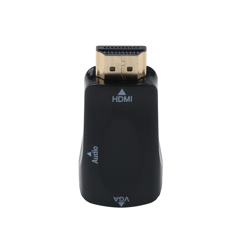 Kebidu новейший адаптер преобразователя VGA поддержка 1080P HDTV HDMI-совместим с