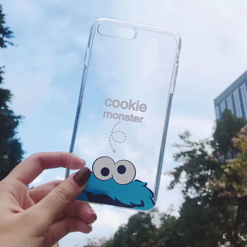 Чехол для телефона с принтом Улица Сезам iphone 12 11 Pro Max mini XR X XS 7 8 Plus милые Мультяшные
