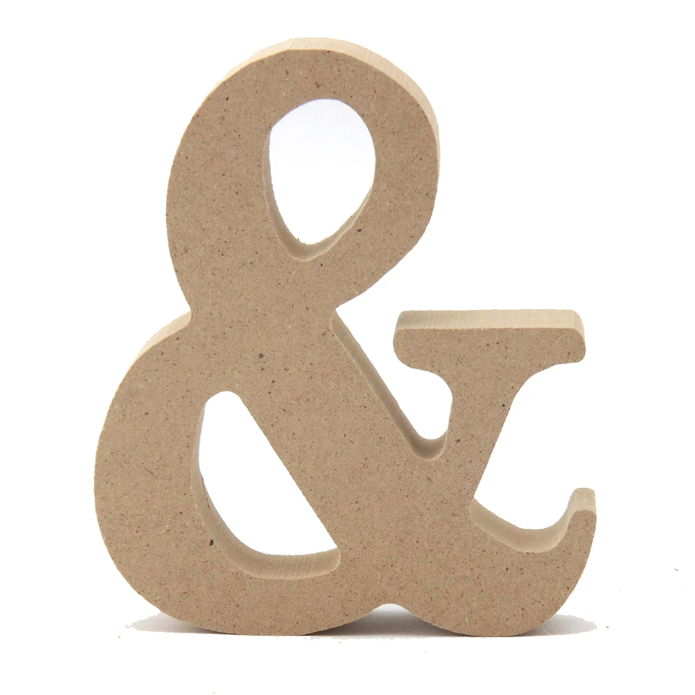 1 шт. Деревянный алфавит 10 см |