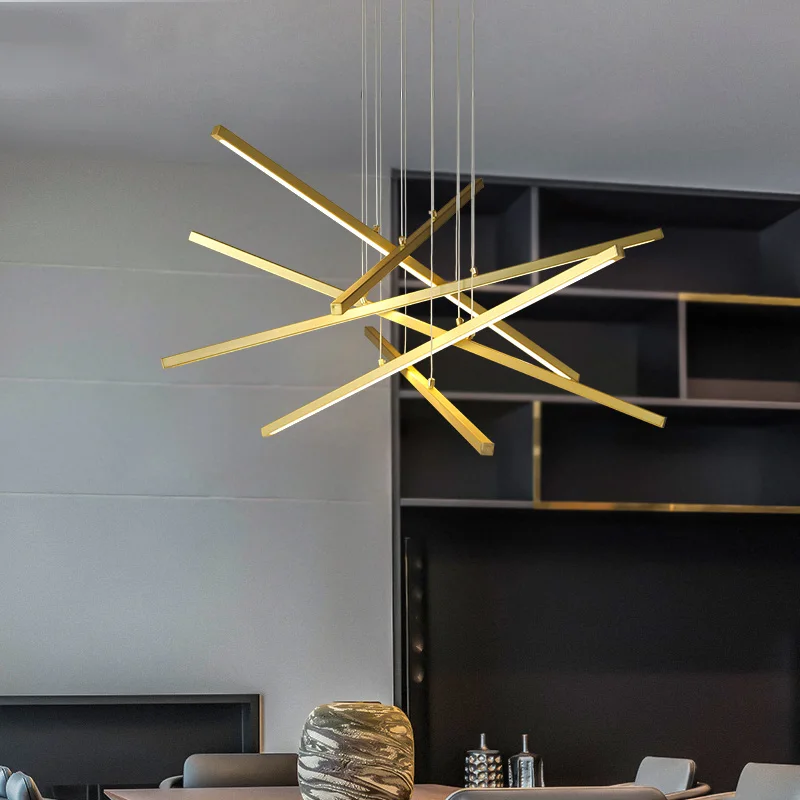 Современная Минималистичная креативная Люстра для гостиной в скандинавском