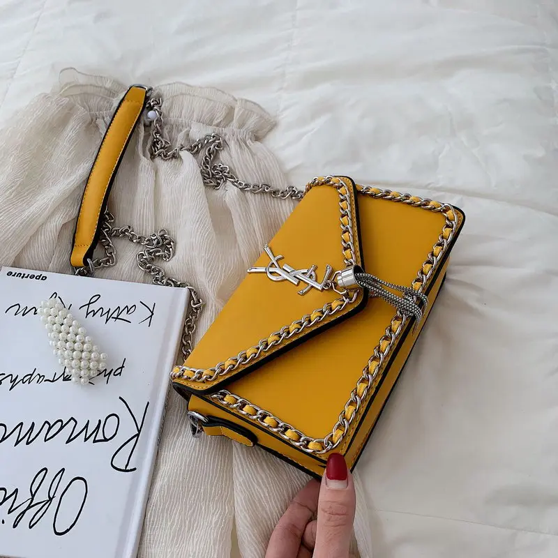 Новинка 2019 года роскошная женская дизайнерская сумка на плечо клатч с цепочкой