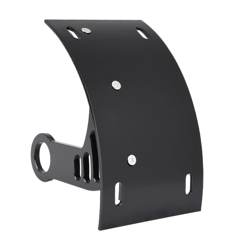 

Motorcycle Curved License Plate Bracket for YAMAHA YZF-R6 YZF R6 2006-2012 Side Mount License Plate Holder, Black