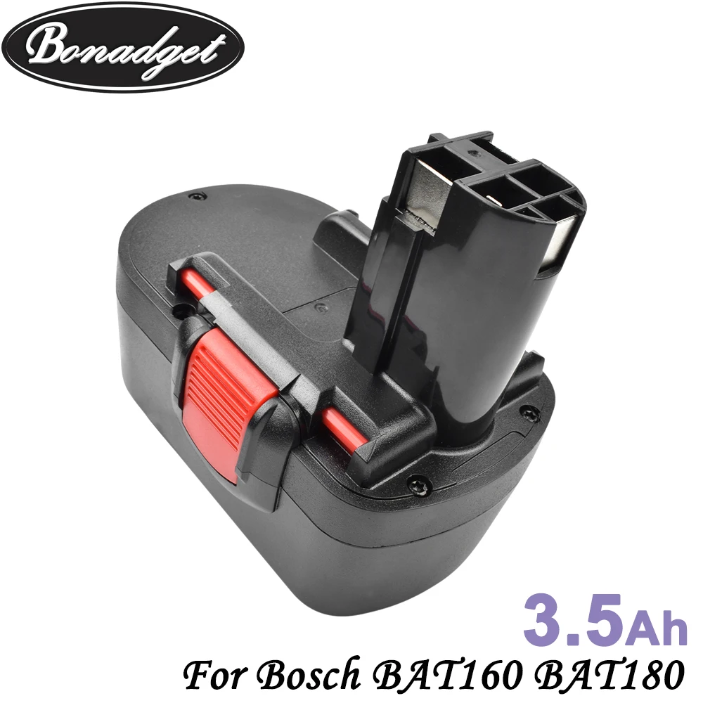 Сменный никель металлогидридный аккумулятор Bonadget 18 в 3500 мАч для Bosch BAT160 BAT180 BAT181