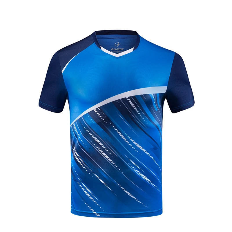 Men Women Tennis T shirt , Girls Badminton kits Clothes , Quick dry Table Tennis volleyball uniform Team Game Clothing Sportwear