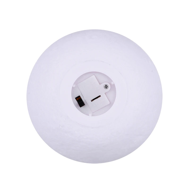 

LED Silicone Moon Lights 10 Cm 3D Stereo Desktop Ornaments Night Lamp for Christmas Small Gifts Room Bedroom Decoration Lighting