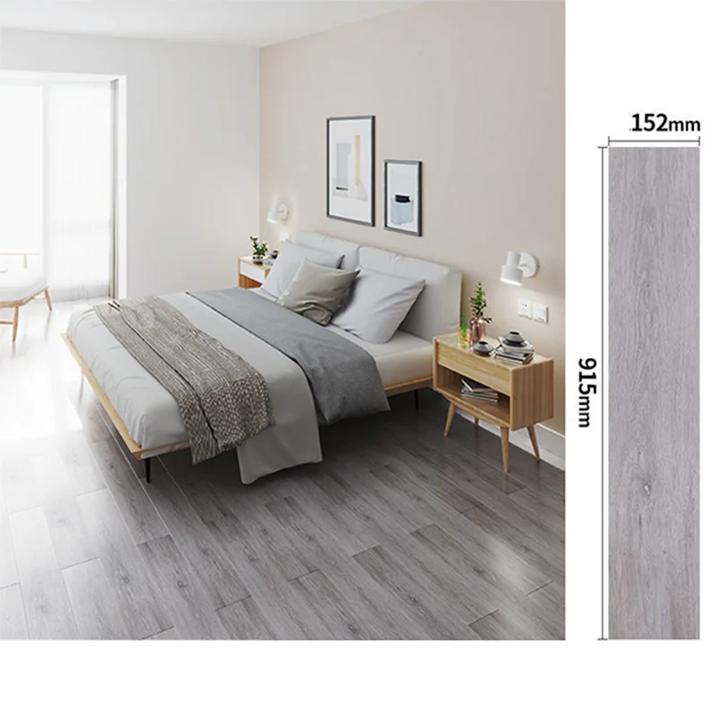 Самоклеящиеся наклейки для пола 3D из ПВХ под дерево гостиной туалета кухни