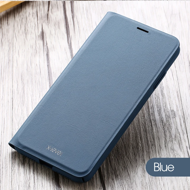 Винтажный кожаный чехол бумажник с откидной крышкой для iPhone 7 8 Plus X 10 XS Max XR S Book Folio