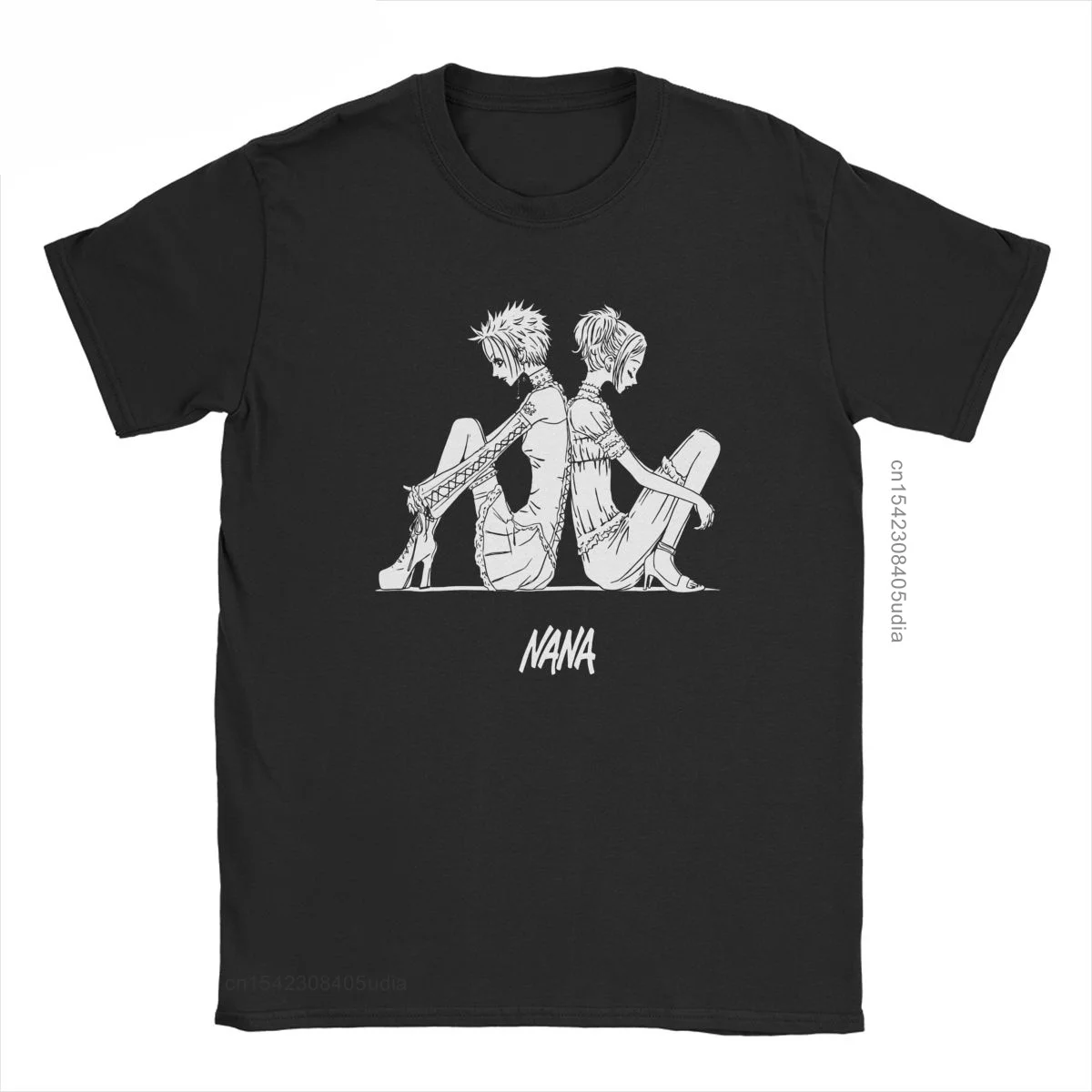 

Nana Osaki T Shirt Men's Cotton Funny T-Shirt Vintage Anime Manga Tees Short Sleeve Printed