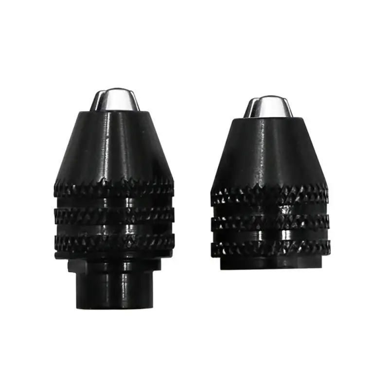 

Universal Multi Drill Chuck Keyless For Dremel Rotary Tools 0.3-3.2mm Mini Drill Bit Chucks Adapter Engraver Accessories 4 Sizes