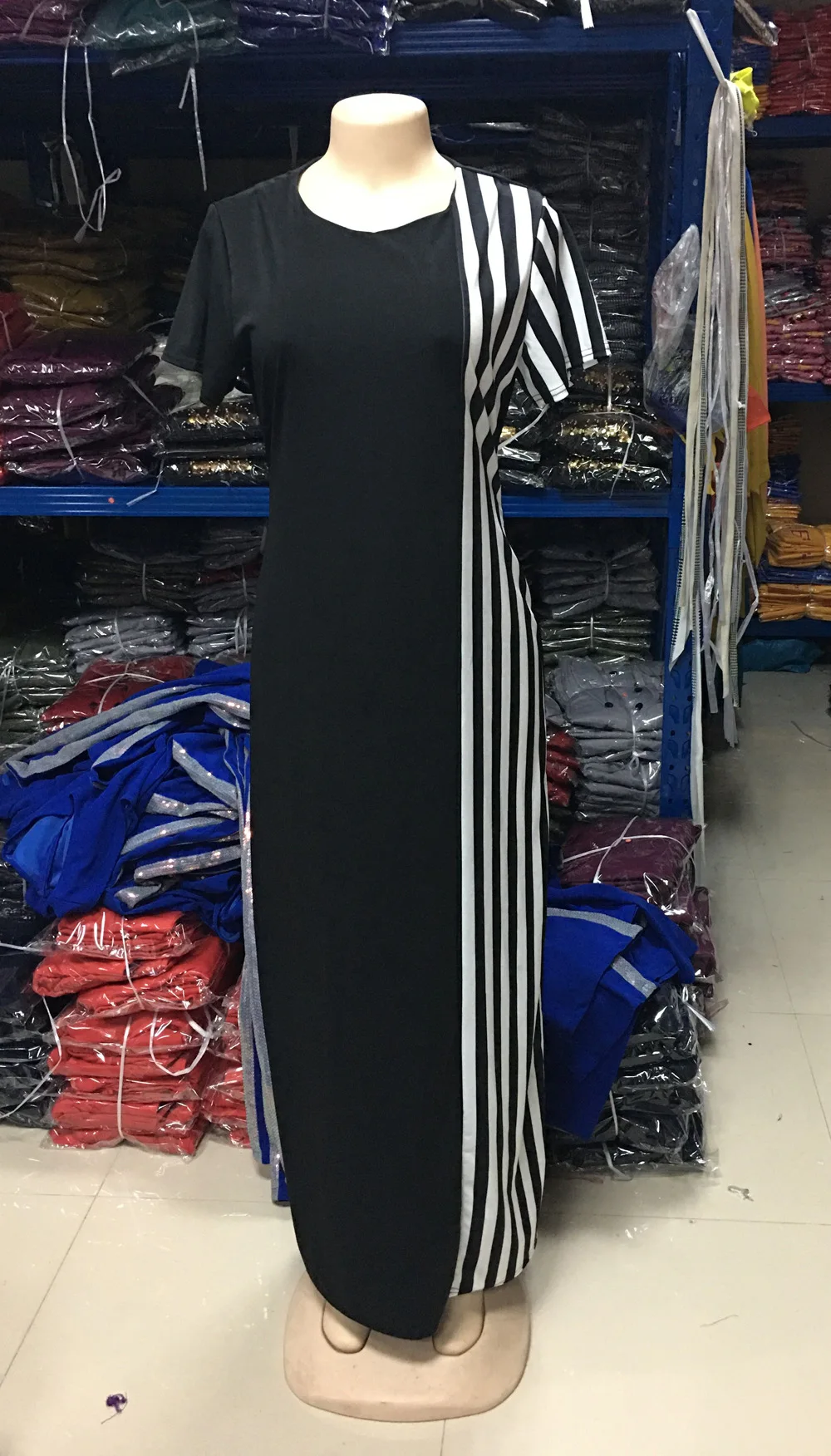 

2020 summer new arrival african women polyester long dress