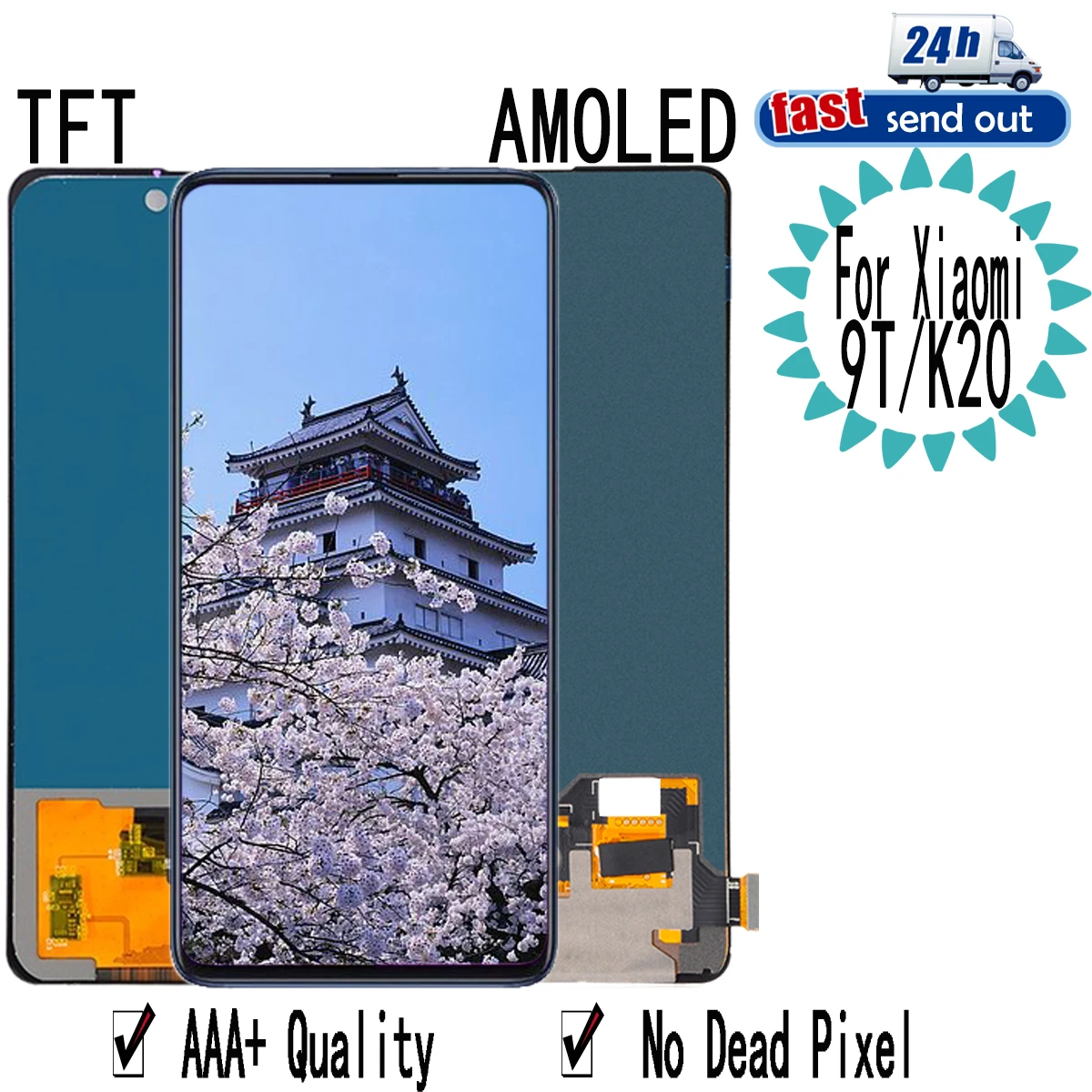 6 39 &quot9tPro AMOLED для Xiaomi K20 pro ЖК-дисплей сенсорный экран дигитайзер сборка Замена 9t / |