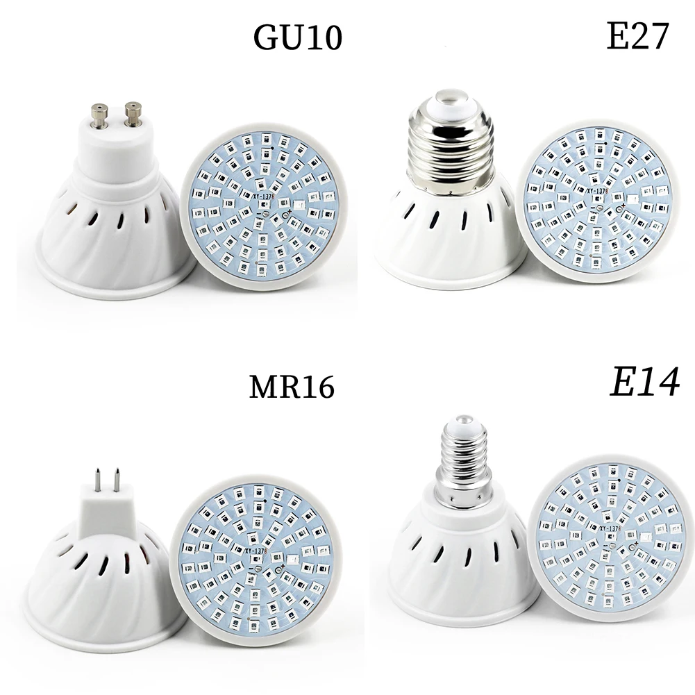 

CanLing GU10 LED 220V Plant Light E14 Grow Bulb E27 Fitolampy MR16 Phyto Lamp Led Full Spectrum Indoor Hydroponics Grow Tent