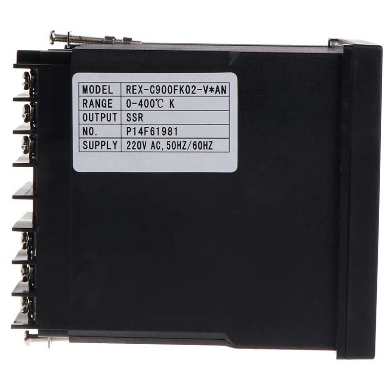 

PID Temperature Controller REX-C900 Universal Input Multi-Input SSR Relay Output 96x96mm Thermostat Regular