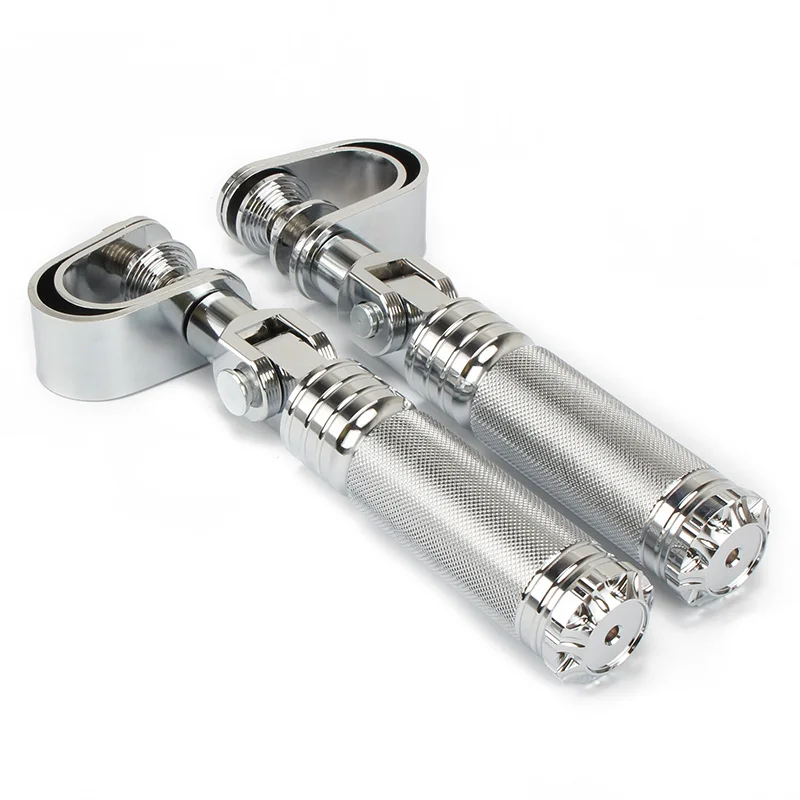 

1 "1,25" мотошоссейная полоса, зажим для крепления, защита двигателя, подножки, подножки для Harley Sportster Softail Для Honda GL1500