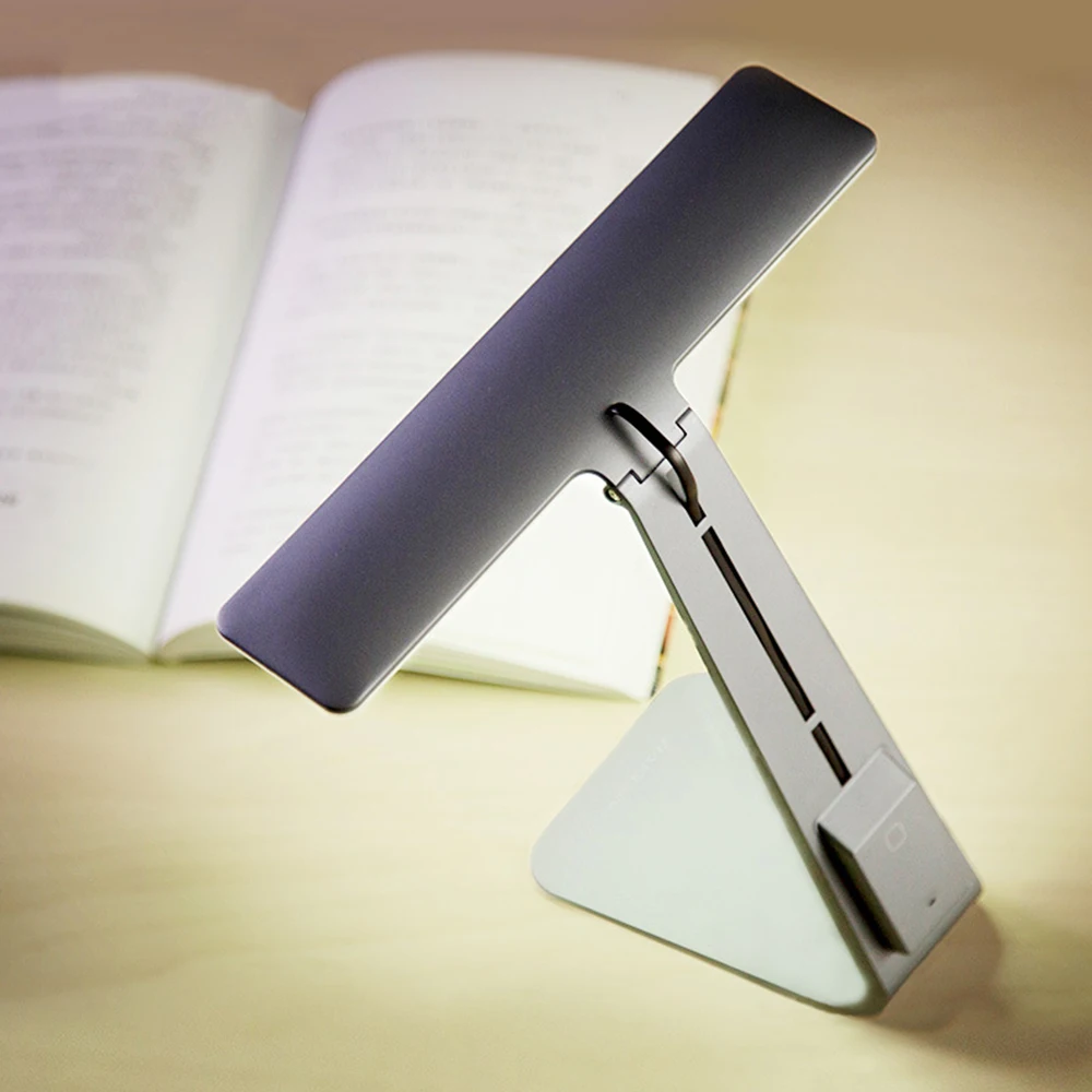 Ультратонкий Mac стиль 3 режима затемнения светодиодный настольная лампа для