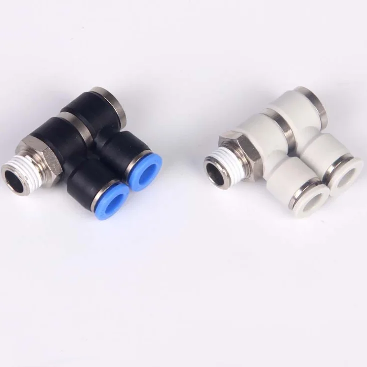 

PHL OD 4 6 8 10 12mm Internal Thread 1/8" 1/4" 3/8" 1/2" 3/8'' 1/2'' BSP Thread Double Universal Elbow Pneumatic Fitting