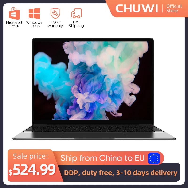 Игровой ноутбук CHUWI CoreBook X процессором Intel Core i5 8259U 14 дюймов 2160x1440 Разрешение DDR4 8 ГБ