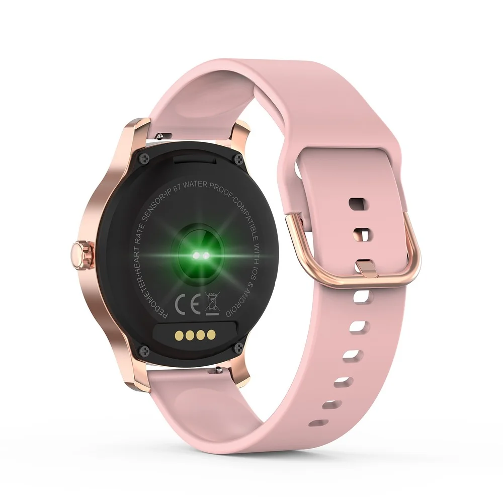 KINGSTAR R2 Смарт-часы с круглым сенсорным экраном силиконовый ремешок IP67